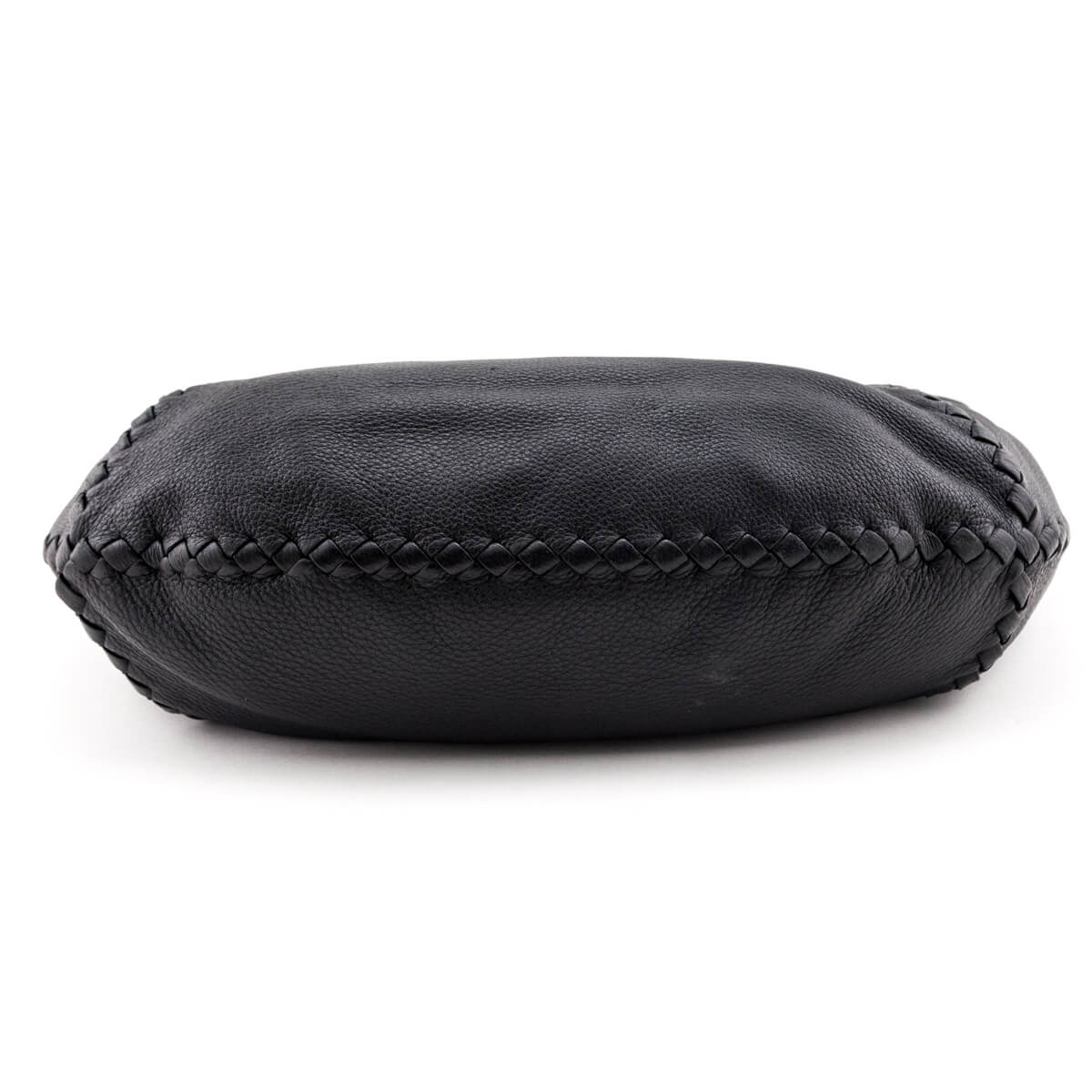 Bottega Veneta Black Cervo Deerskin Large Hobo - Love that Bag etc - Preowned Authentic Designer Handbags & Preloved Fashions