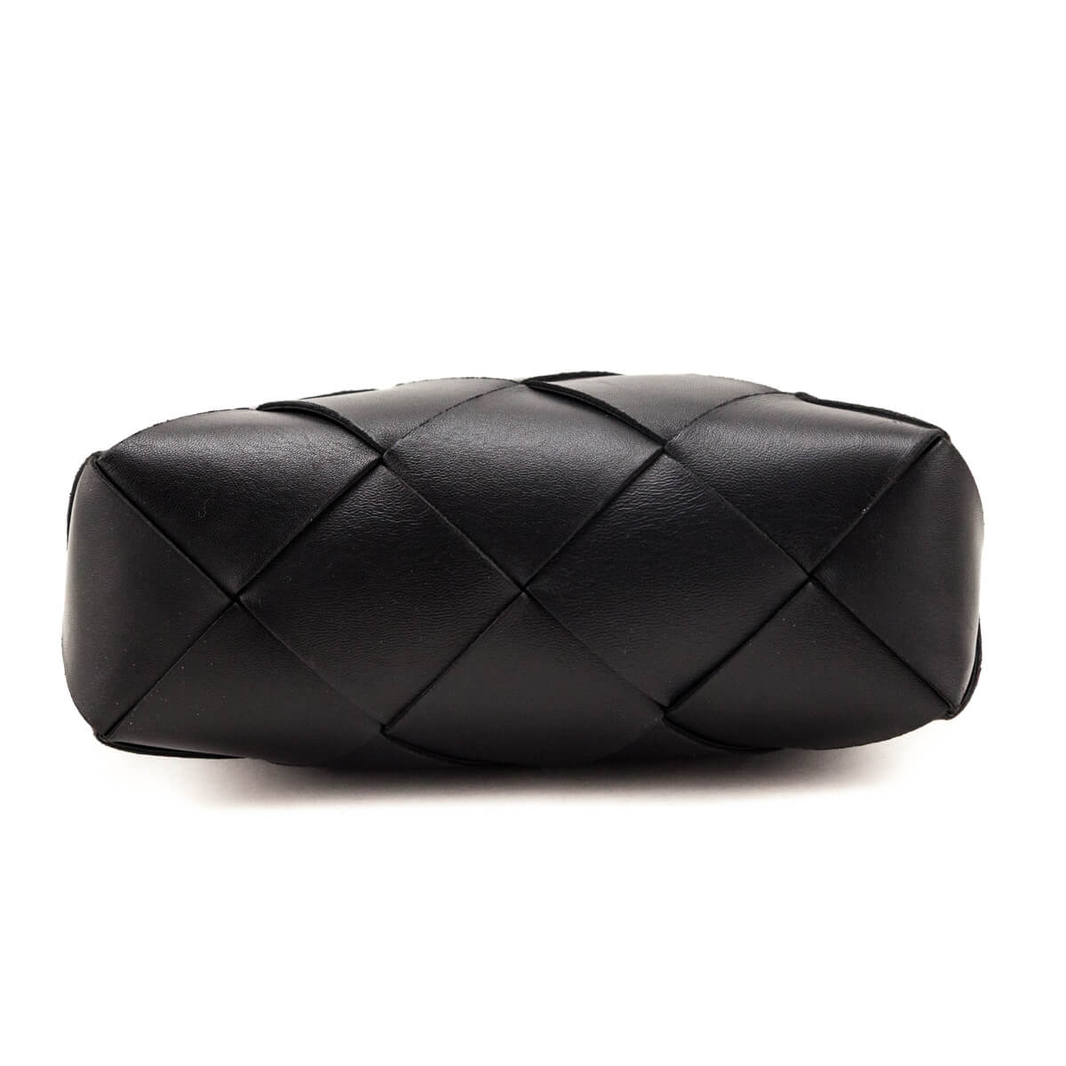Bottega Veneta Black Maxi Intreccio Small Cassette Camera Bag - Love that Bag etc - Preowned Authentic Designer Handbags & Preloved Fashions