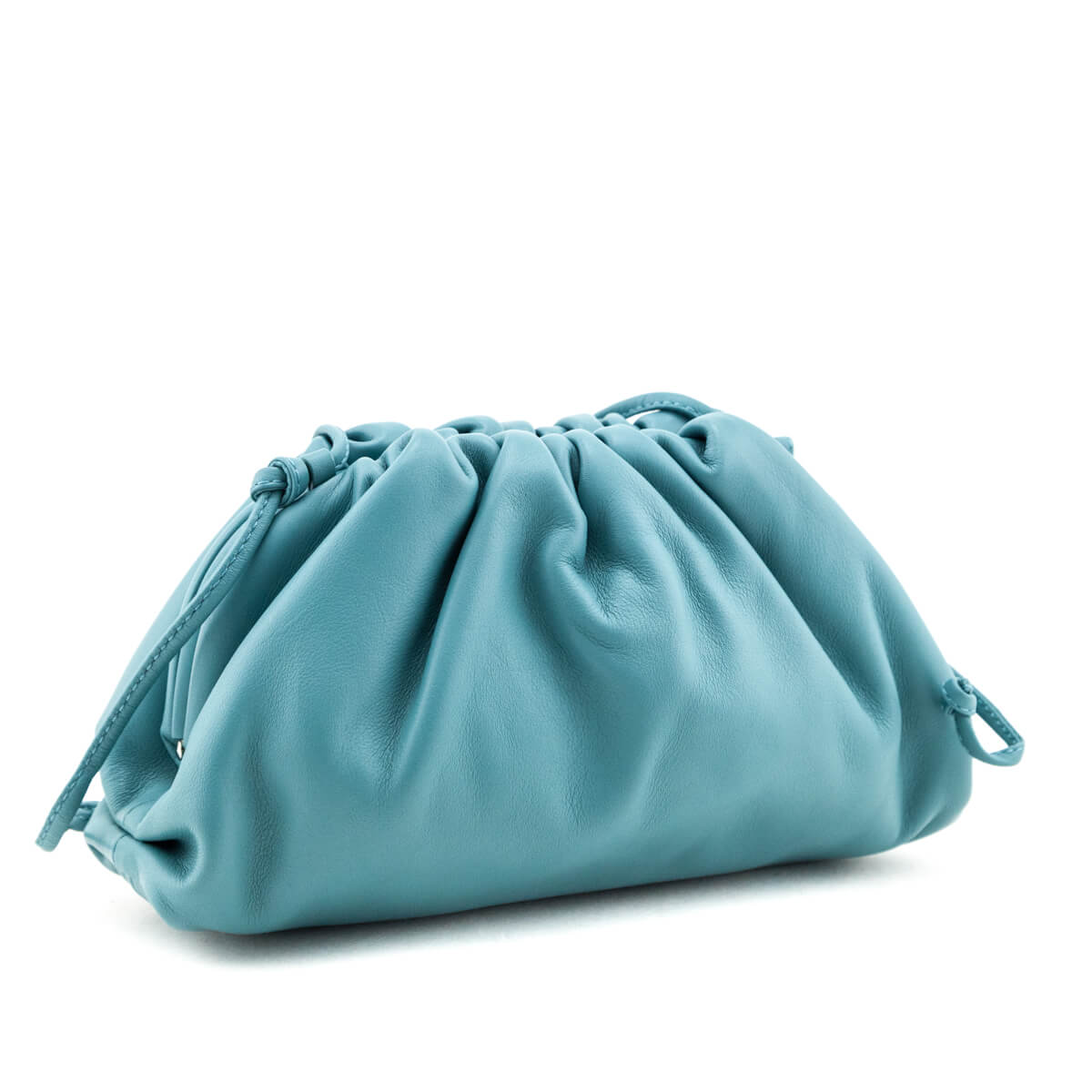 Bottega Veneta Linoleum Butter Calfskin The Mini Pouch Bag - Love that Bag etc - Preowned Authentic Designer Handbags & Preloved Fashions