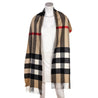 Burberry Beige Mega Check Cashmere Scarf - Love that Bag etc - Preowned Authentic Designer Handbags & Preloved Fashions