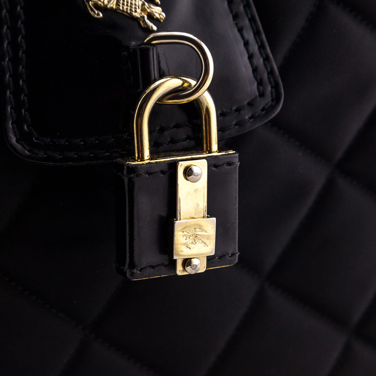 Burberry Black Quilted Nylon Brook Hobo Bag - Love that Bag etc - Preowned Authentic Designer Handbags & Preloved Fashions