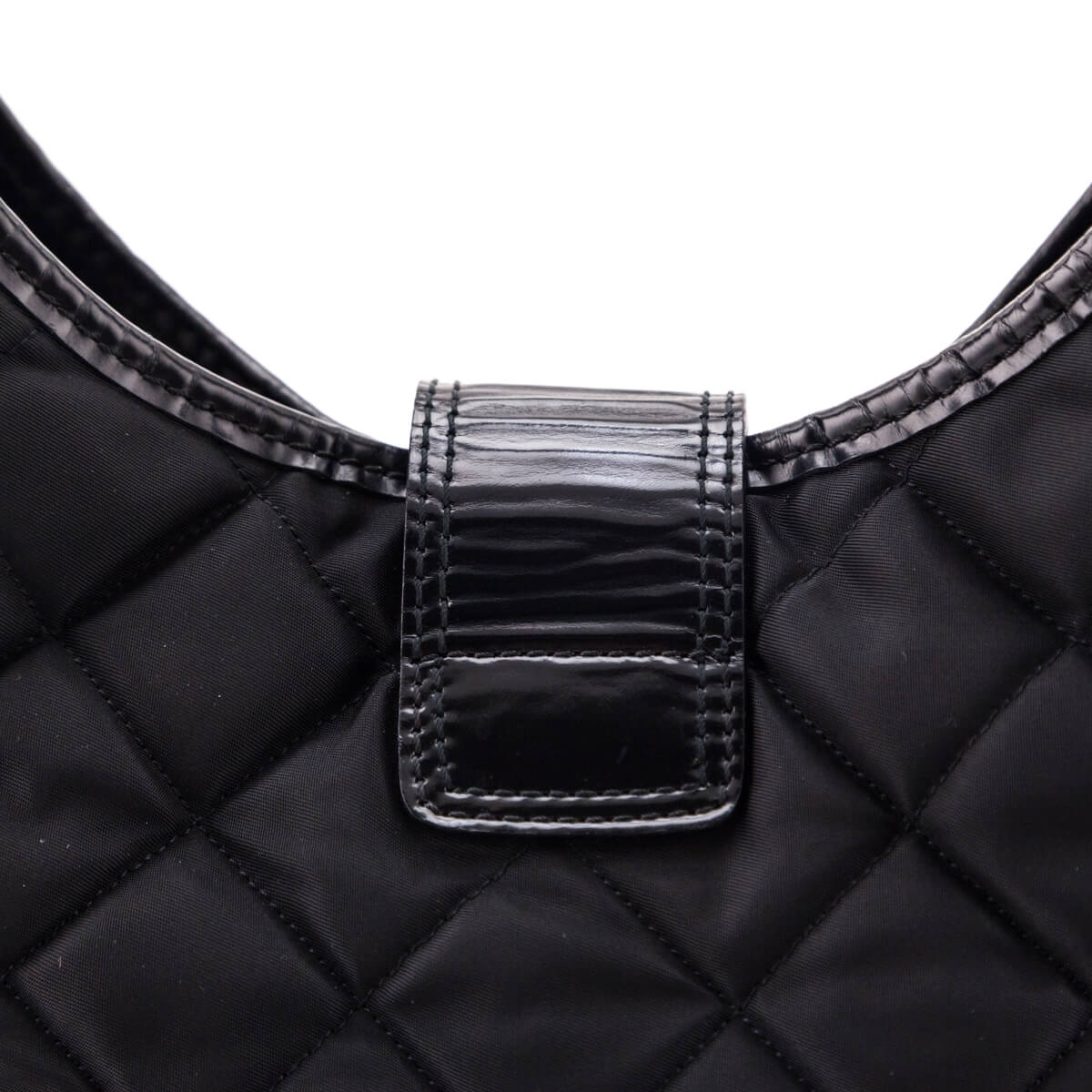 Burberry Black Quilted Nylon Brook Hobo Bag - Love that Bag etc - Preowned Authentic Designer Handbags & Preloved Fashions