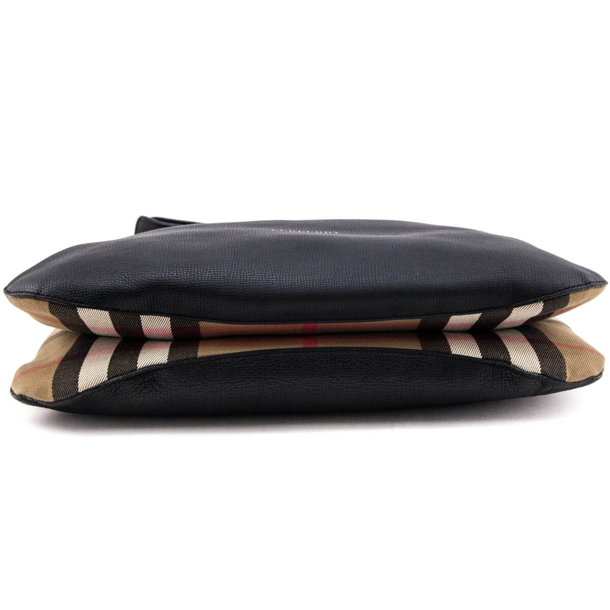 Burberry Black Leather & Check Cornwall Hobo Bag - Love that Bag etc - Preowned Authentic Designer Handbags & Preloved Fashions