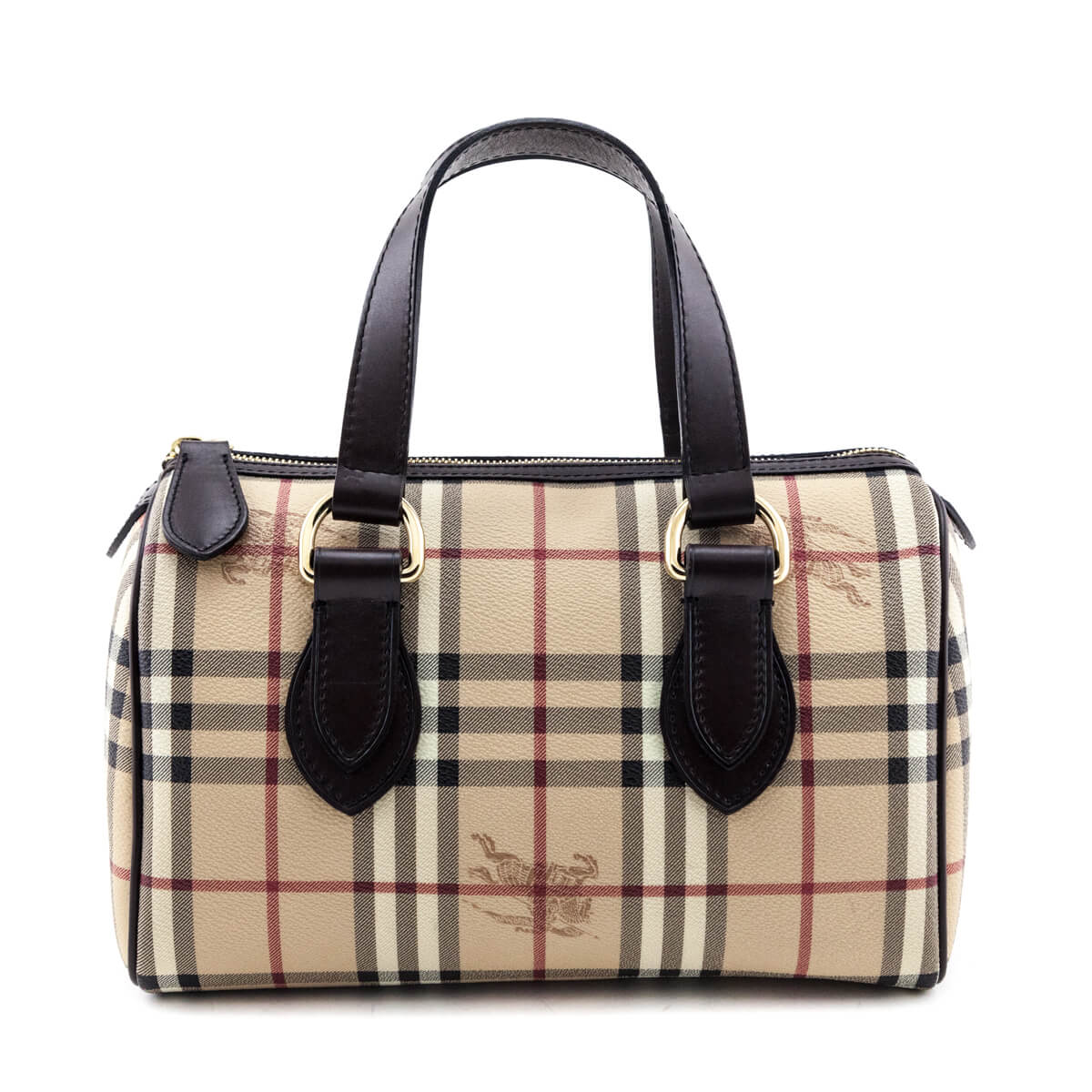Burberry Haymarket Chester Boston Bag - Love that Bag etc - Preowned Authentic Designer Handbags & Preloved Fashions