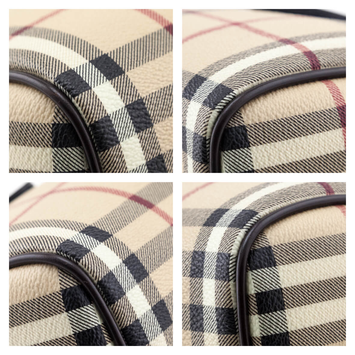 Burberry Haymarket Chester Boston Bag - Love that Bag etc - Preowned Authentic Designer Handbags & Preloved Fashions