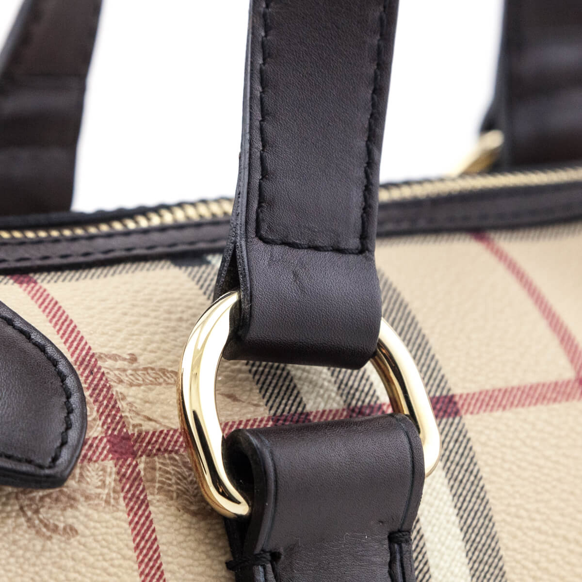 Burberry Haymarket Chester Boston Bag - Love that Bag etc - Preowned Authentic Designer Handbags & Preloved Fashions