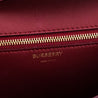 Burberry Natural Canvas & Dark Red Calfskin Small TB Bag - Love that Bag etc - Preowned Authentic Designer Handbags & Preloved Fashions