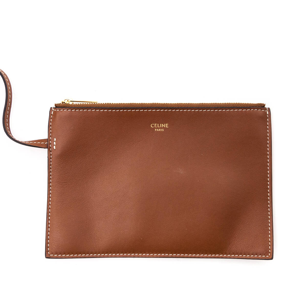 Celine Tan Smooth Calfskin Bucket 16 Bag - Love that Bag etc - Preowned Authentic Designer Handbags & Preloved Fashions