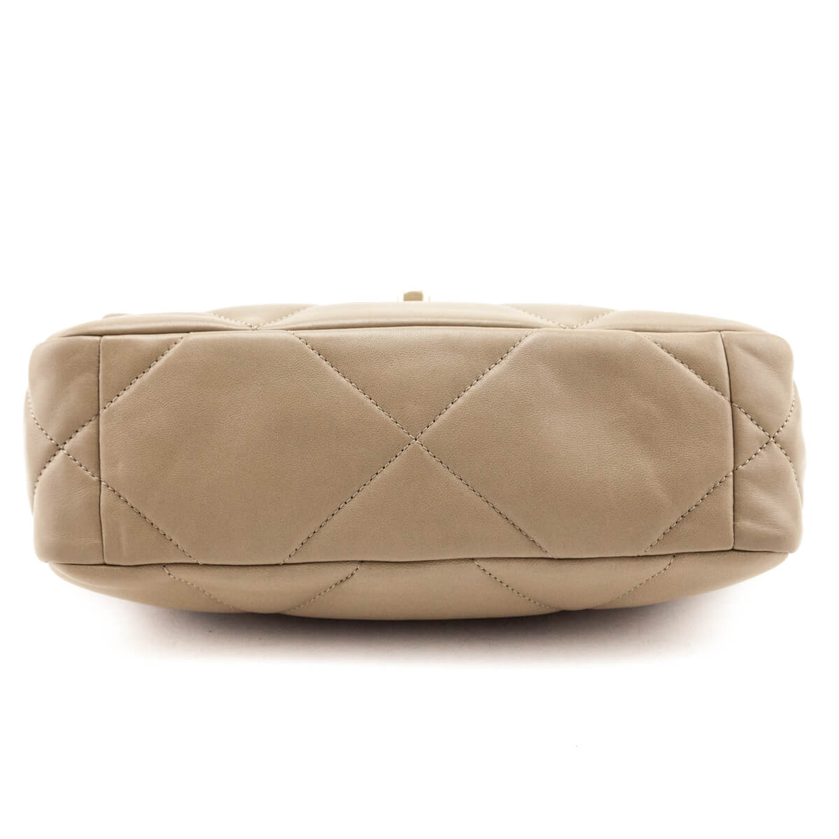 Chanel Beige Lambskin Quilted Medium Chanel 19 - Love that Bag etc - Preowned Authentic Designer Handbags & Preloved Fashions