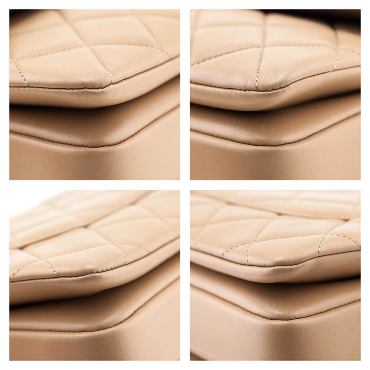 Chanel Beige Lambskin Small Trendy CC Top Handle Flap Bag - Love that Bag etc - Preowned Authentic Designer Handbags & Preloved Fashions