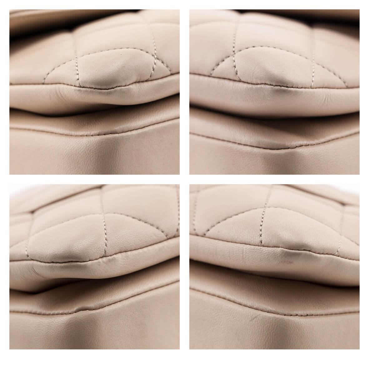 Chanel Beige Quilted Lambskin Medium Trendy CC Flap Dual Handle Bag - Love that Bag etc - Preowned Authentic Designer Handbags & Preloved Fashions