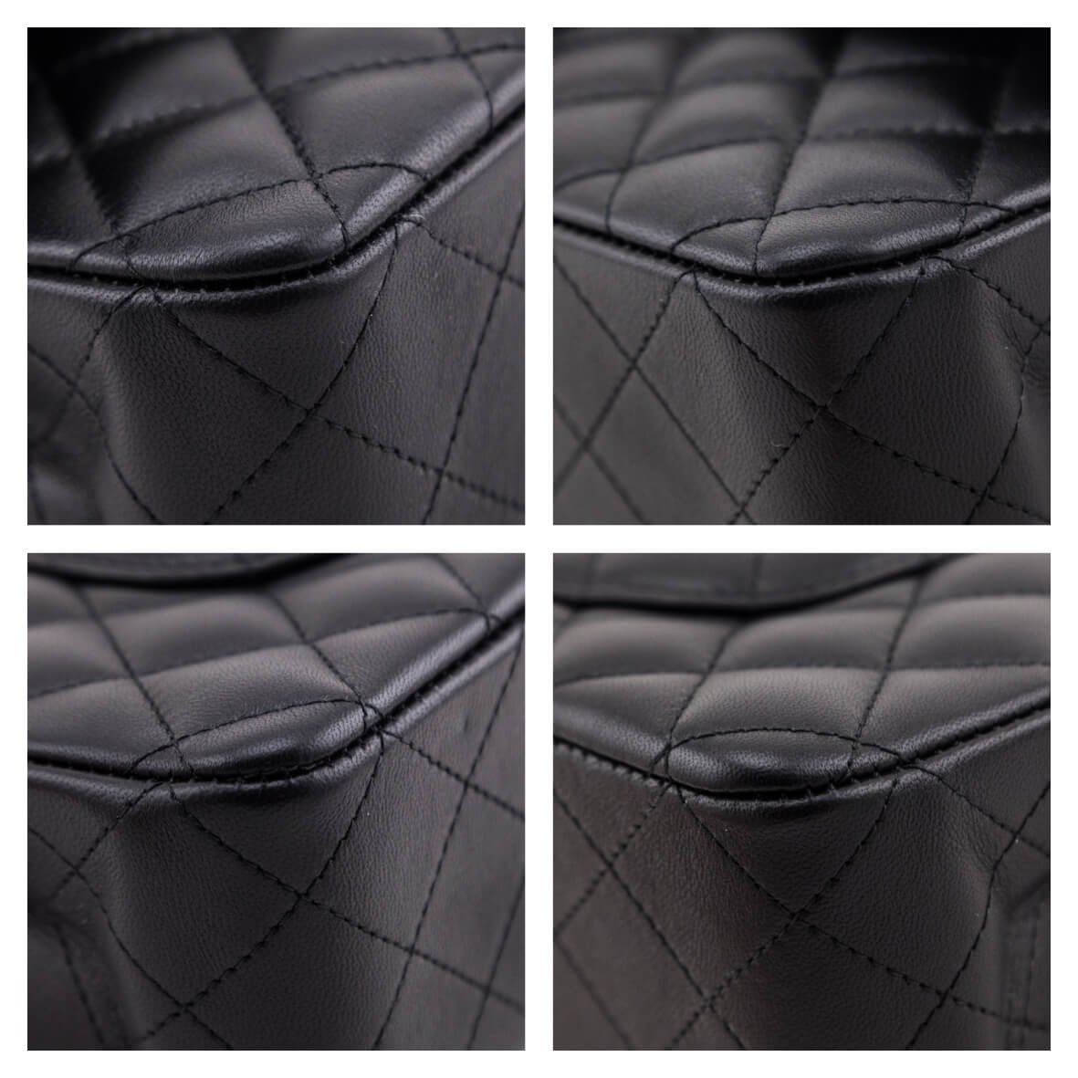 Chanel Black Lambskin Quilted Medium Double Flap - Love that Bag etc - Preowned Authentic Designer Handbags & Preloved Fashions