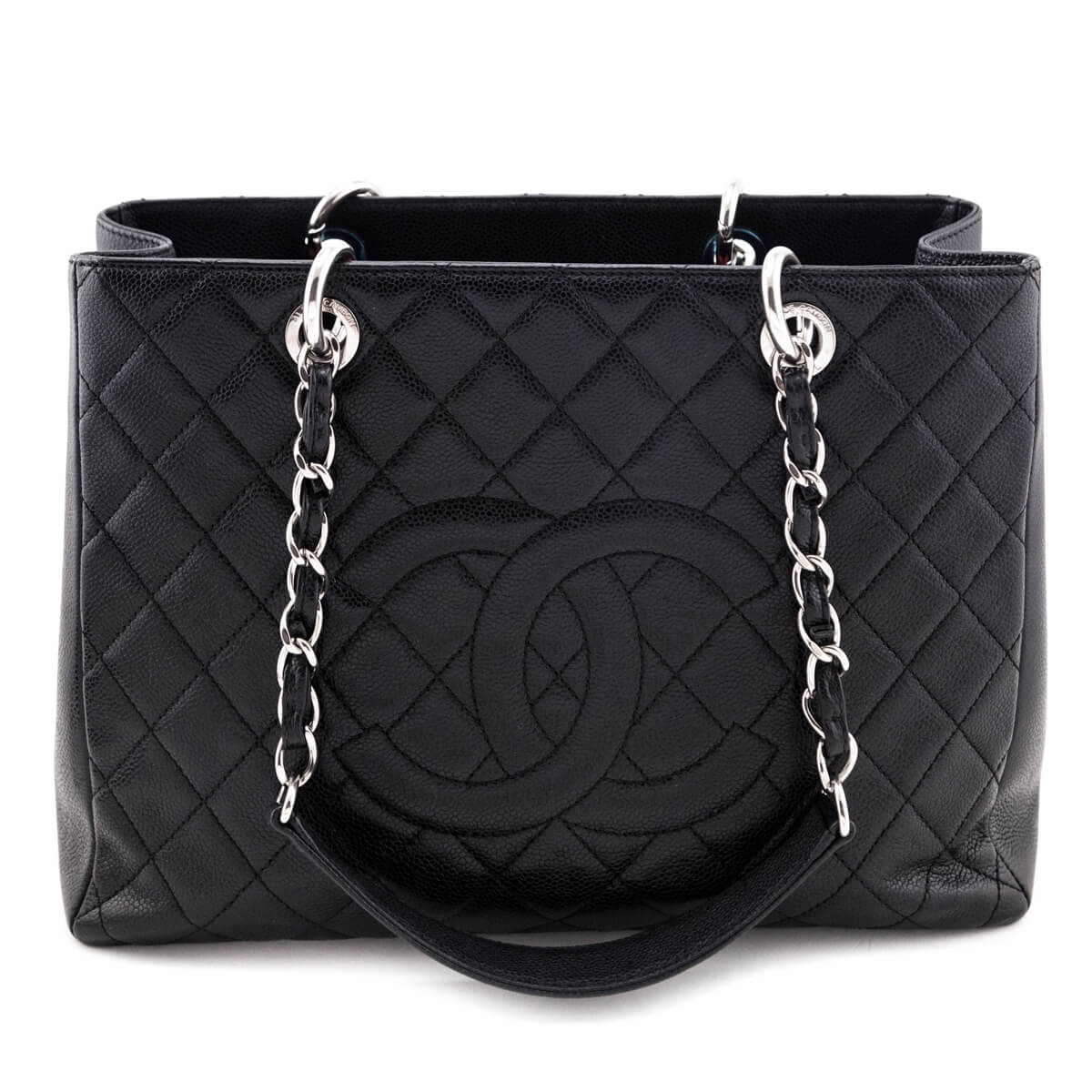 Black quilted designer bag best sale