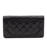Chanel Black Quilted Caviar Yen Wallet - Love that Bag etc - Preowned Authentic Designer Handbags & Preloved Fashions