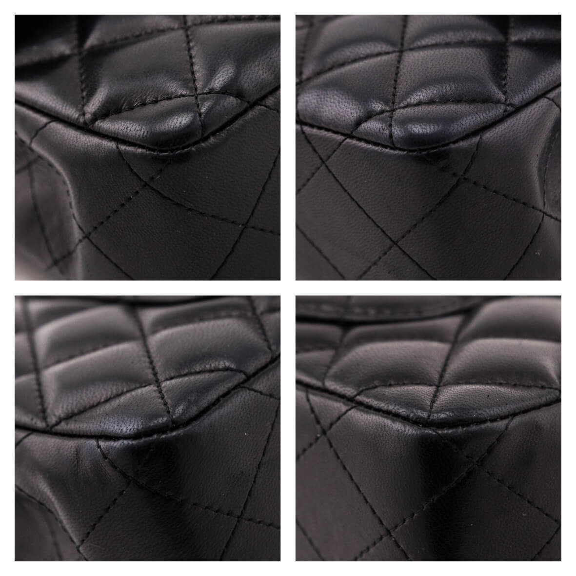 Chanel Black Quilted Lambskin E/W Flap Bag - Love that Bag etc - Preowned Authentic Designer Handbags & Preloved Fashions