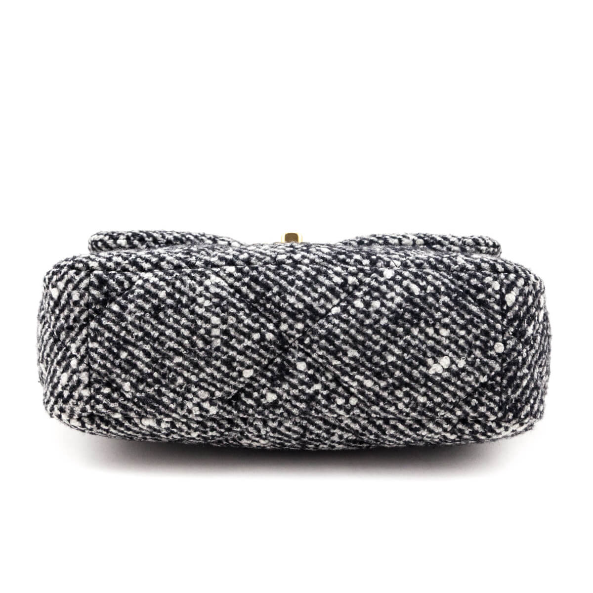 Chanel Black & White Oreo Tweed Quilted Medium Chanel 19 Flap - Love that Bag etc - Preowned Authentic Designer Handbags & Preloved Fashions