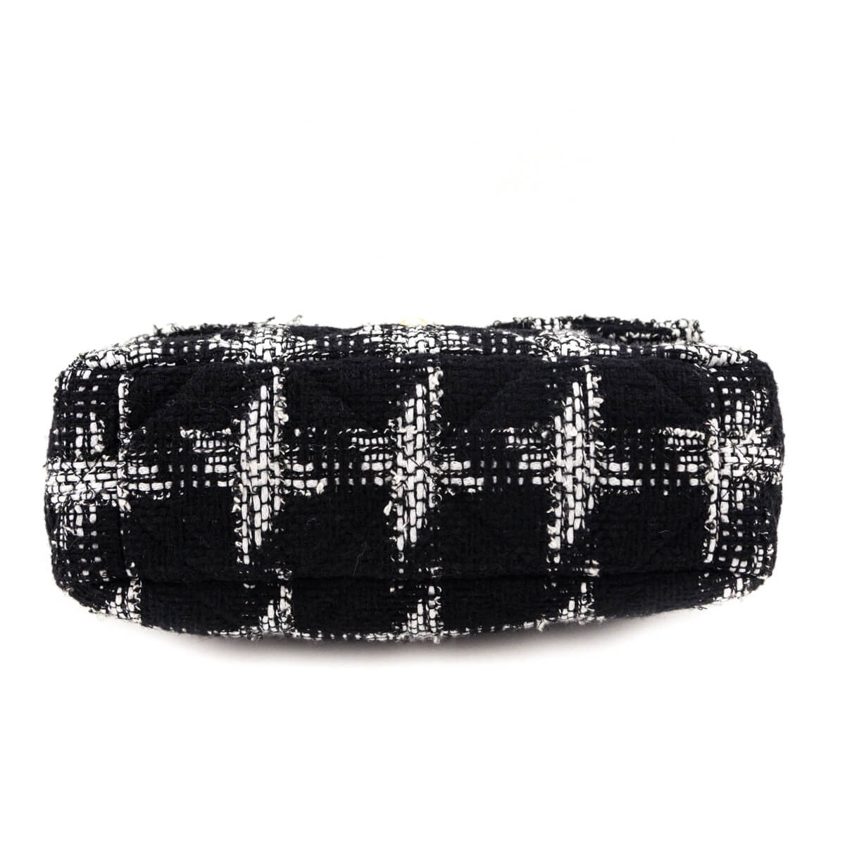 Chanel Black & White Tweed Quilted Medium Chanel 19 - Love that Bag etc - Preowned Authentic Designer Handbags & Preloved Fashions