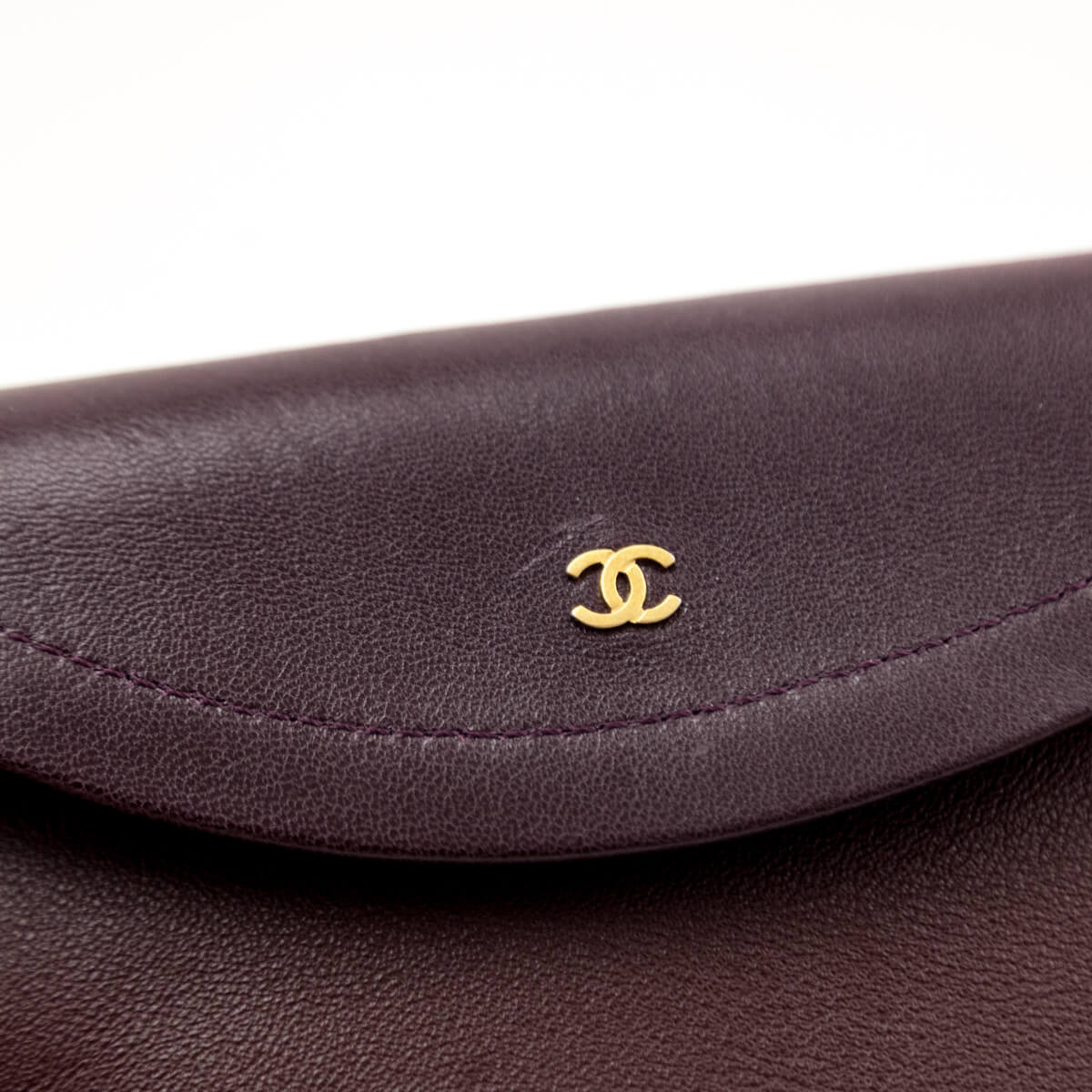 Chanel Burgundy Lambskin Quilted Coco Vintage Jumbo Flap - Love that Bag etc - Preowned Authentic Designer Handbags & Preloved Fashions