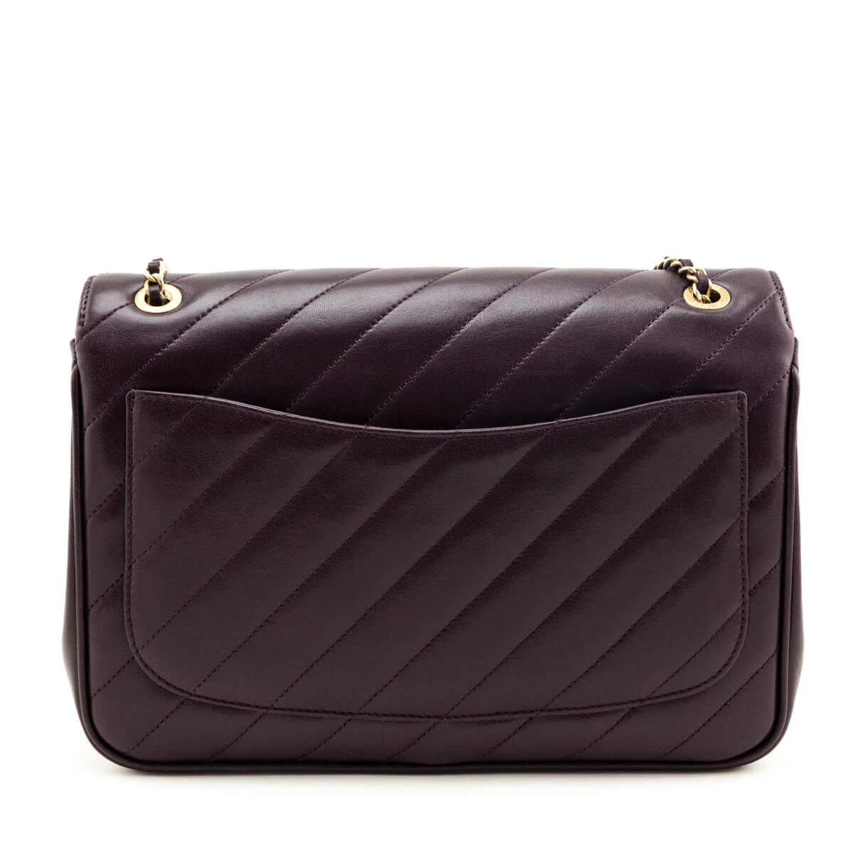 Chanel Burgundy Lambskin Quilted Coco Vintage Jumbo Flap - Love that Bag etc - Preowned Authentic Designer Handbags & Preloved Fashions