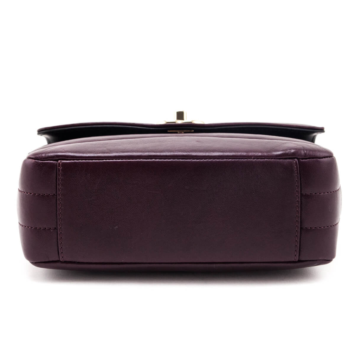 Chanel Burgundy Shiny Lambskin Quilted Small Chevron Miroir Flap Bag - Love that Bag etc - Preowned Authentic Designer Handbags & Preloved Fashions