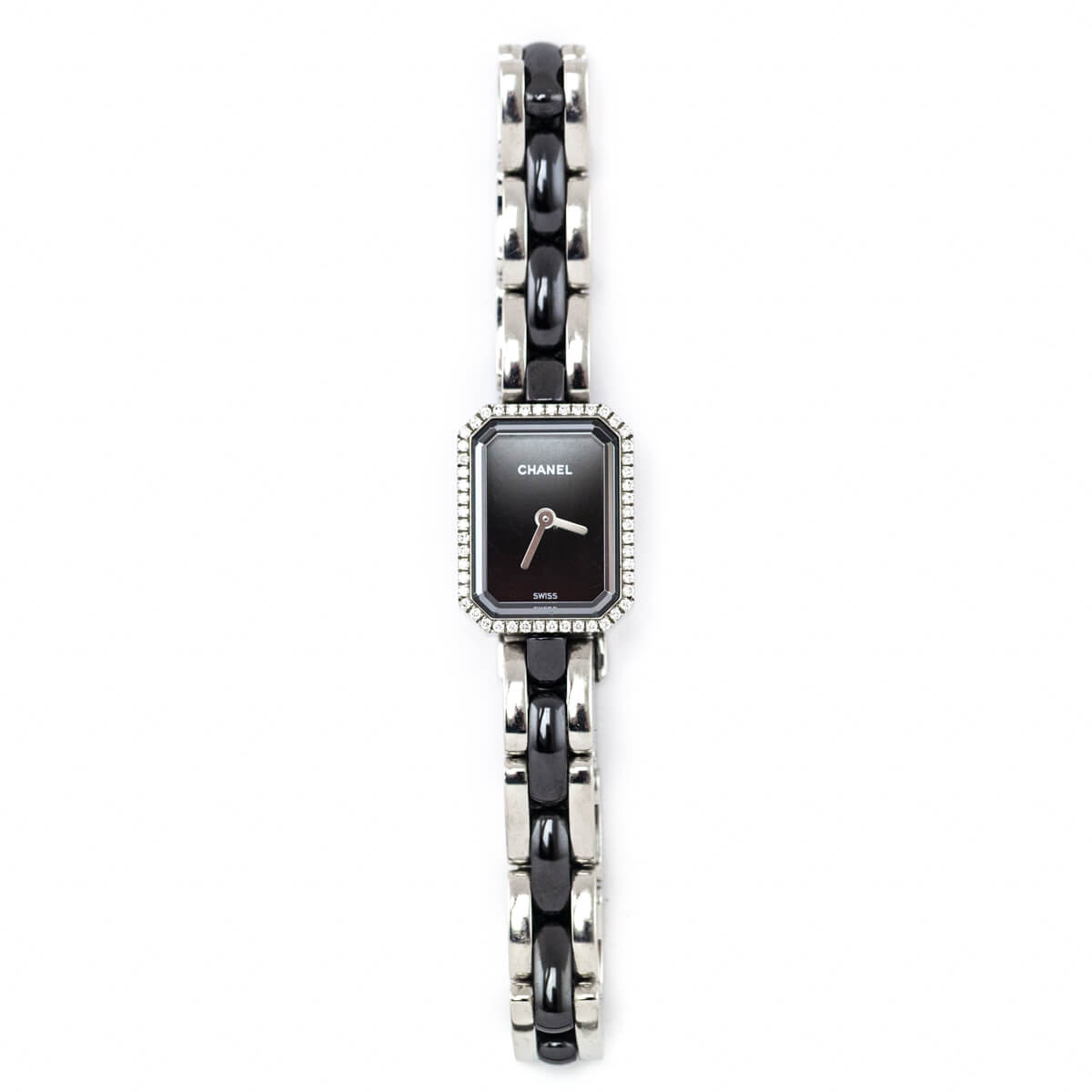 Chanel Diamond Premiere Ceramic Watch - Preloved Chanel Canada