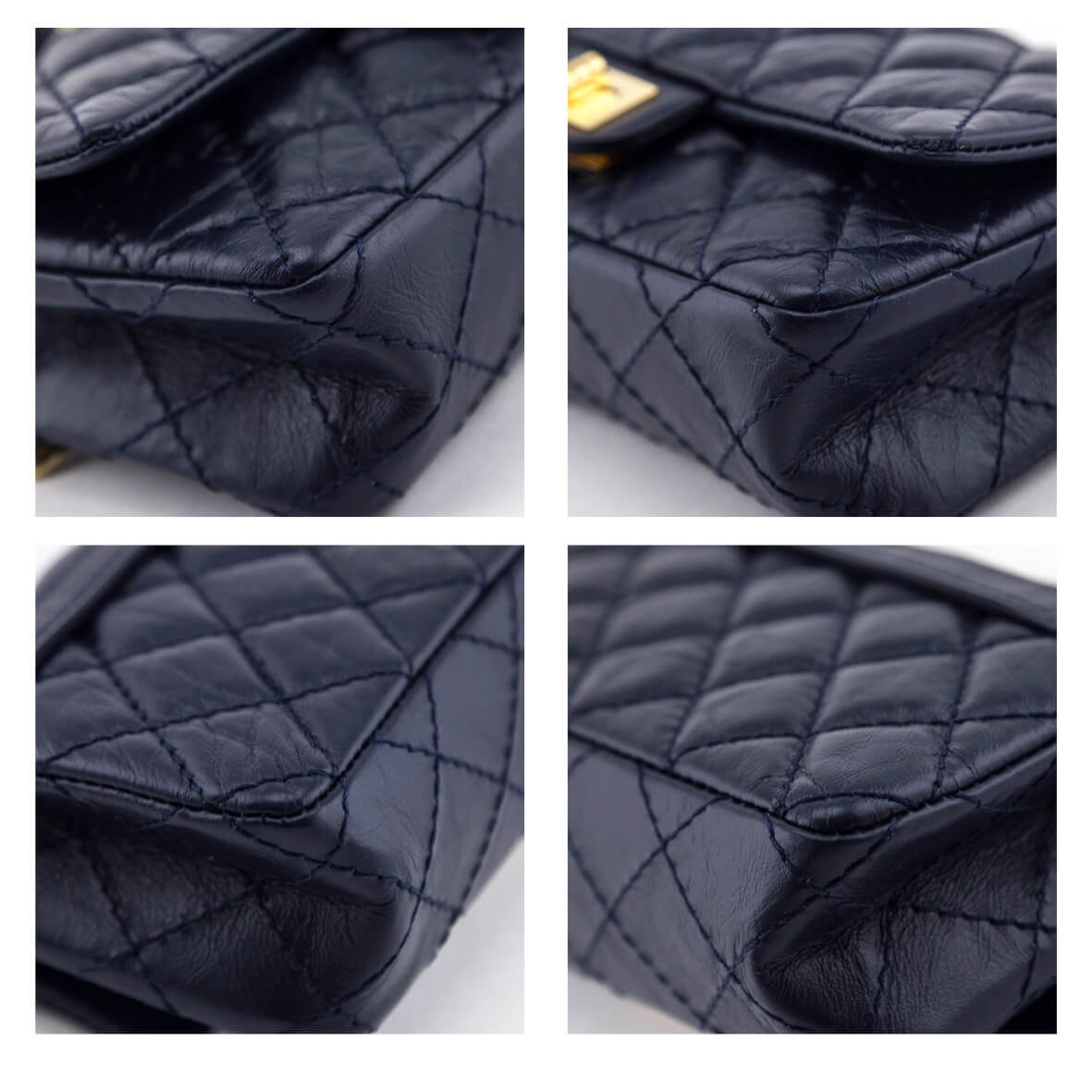 Chanel Marine Quilted Aged Calfskin Reissue Belt Bag - Love that Bag etc - Preowned Authentic Designer Handbags & Preloved Fashions