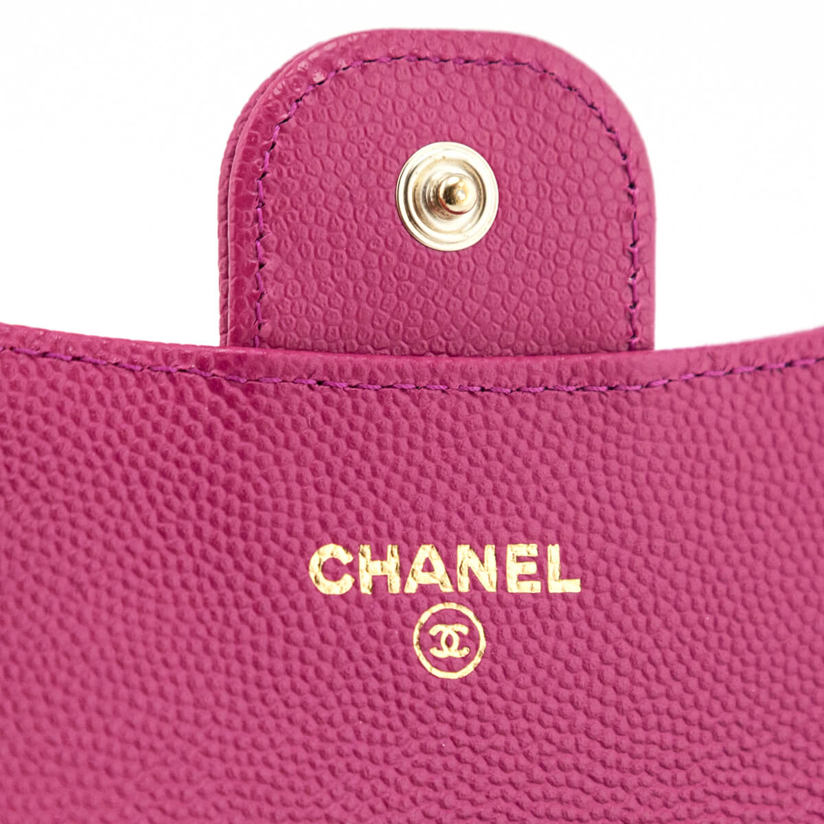 Chanel Pink Quilted Caviar Flap Card Holder - Love that Bag etc - Preowned Authentic Designer Handbags & Preloved Fashions