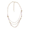 Chanel Purple Bead & Gold CC Multi-Strand Necklace - Love that Bag etc - Preowned Authentic Designer Handbags & Preloved Fashions