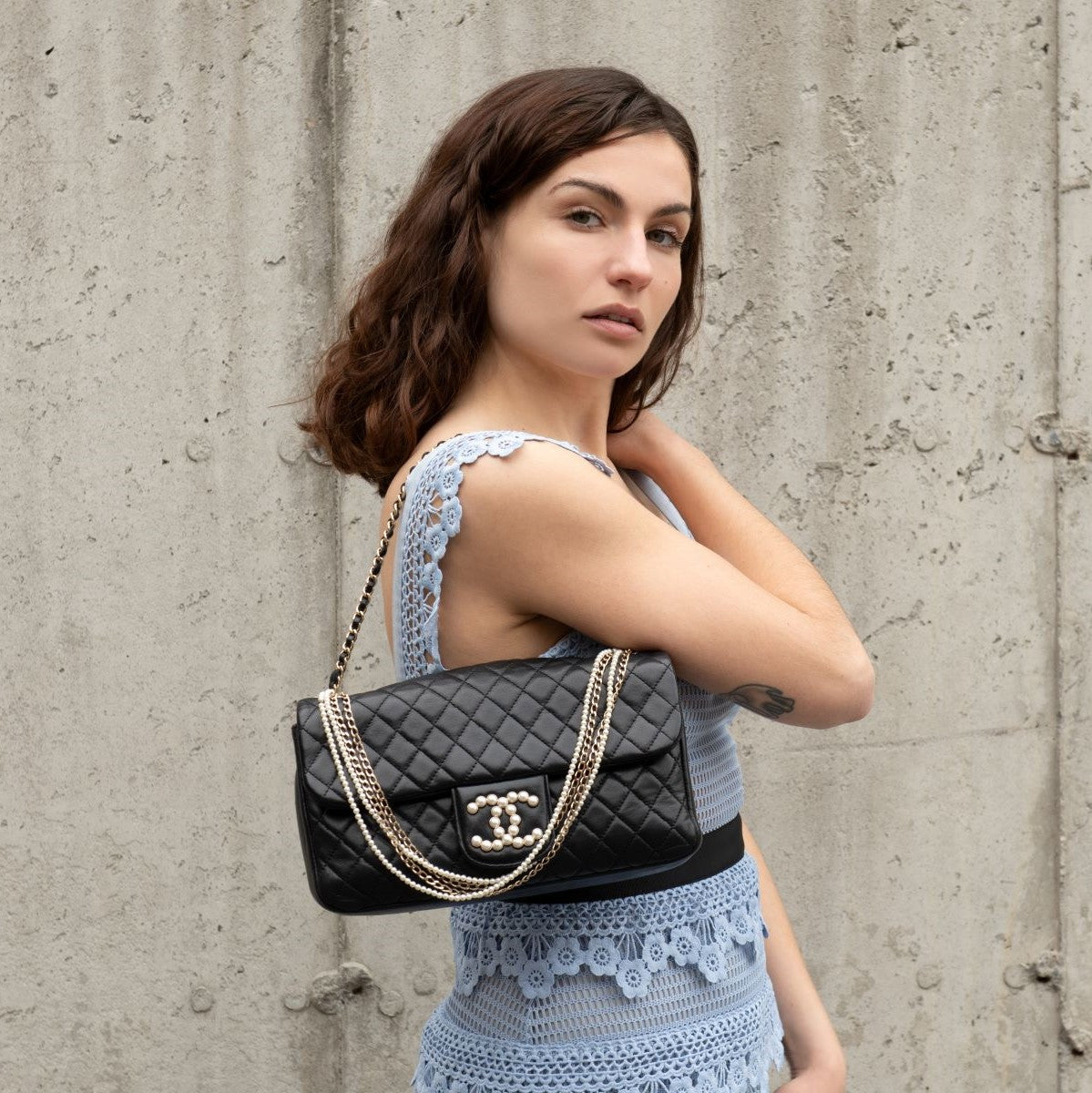 Chanel Black Quilted Lambskin Medium Westminster Flap Bag - Love that Bag etc - Preowned Authentic Designer Handbags & Preloved Fashions