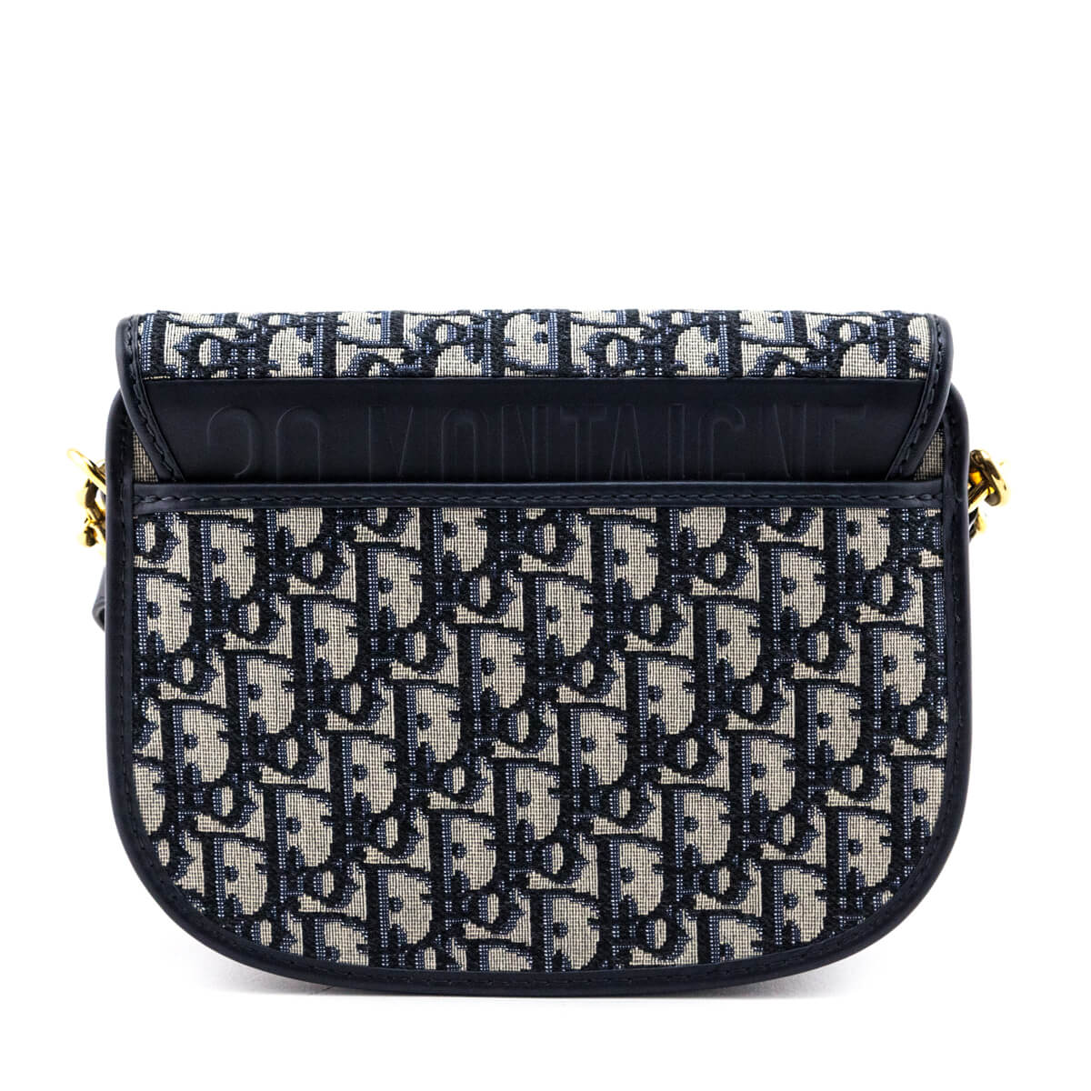 Dior Blue Oblique Jacquard Medium Bobby Flap Bag - Love that Bag etc - Preowned Authentic Designer Handbags & Preloved Fashions