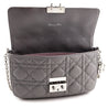 Dior Gray Lambskin Cannage Small Miss Dior Promenade Pouch - Love that Bag etc - Preowned Authentic Designer Handbags & Preloved Fashions