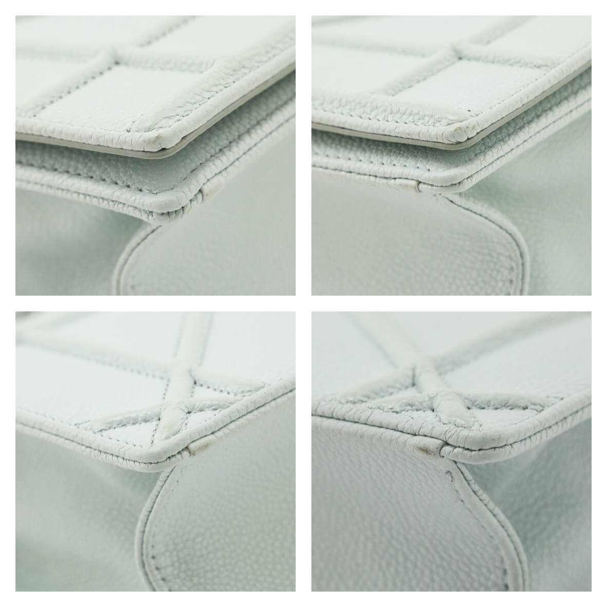 Dior Mint Grained Calfskin Small Diorama Flap Bag - Love that Bag etc - Preowned Authentic Designer Handbags & Preloved Fashions