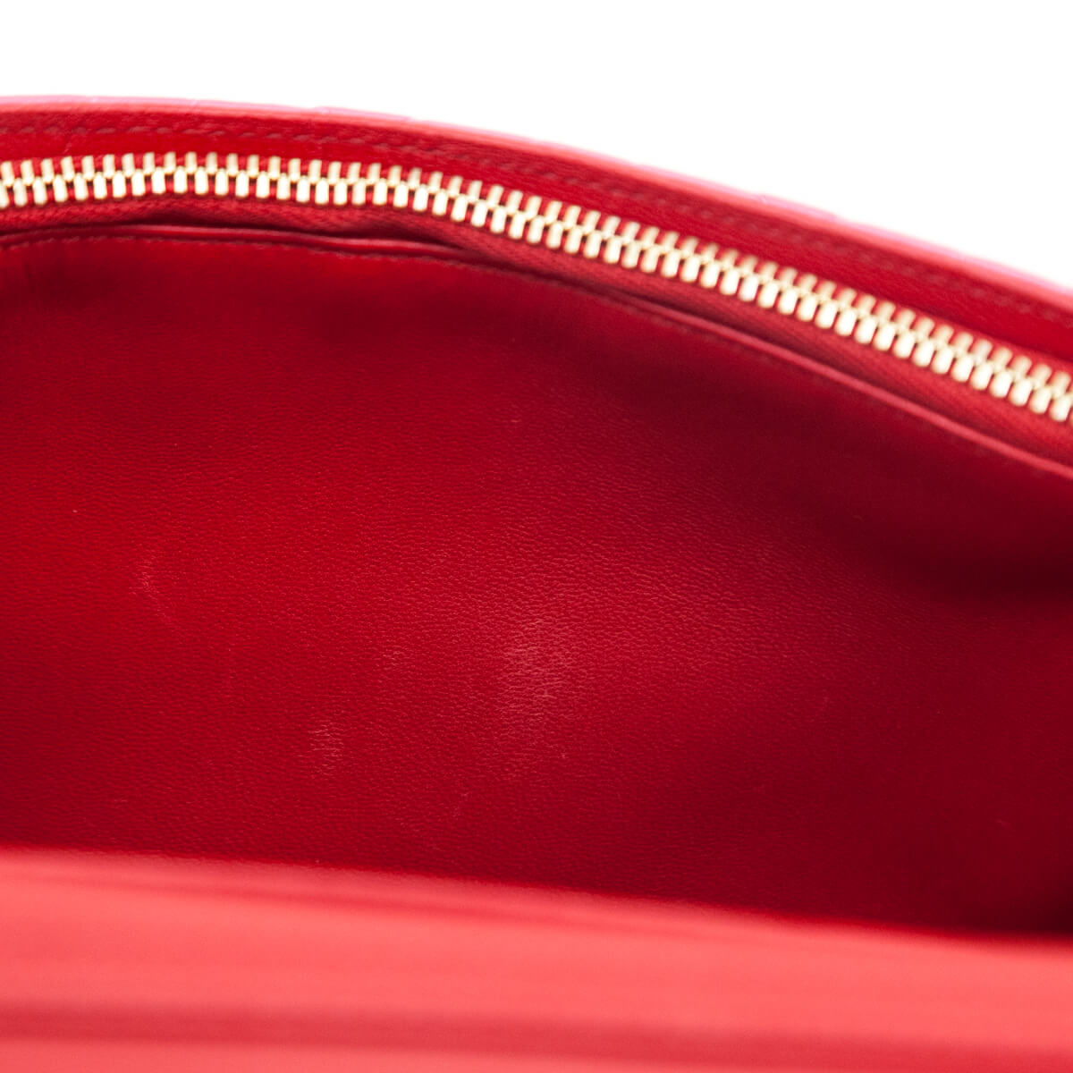 Dior Red & Pink Lambskin Cannage Miss Dior Promenade Pouch - Love that Bag etc - Preowned Authentic Designer Handbags & Preloved Fashions
