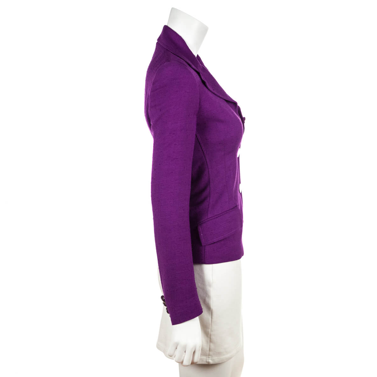 Dolce & Gabbana Purple Jacket Size XXS | IT 38 - Love that Bag etc - Preowned Authentic Designer Handbags & Preloved Fashions