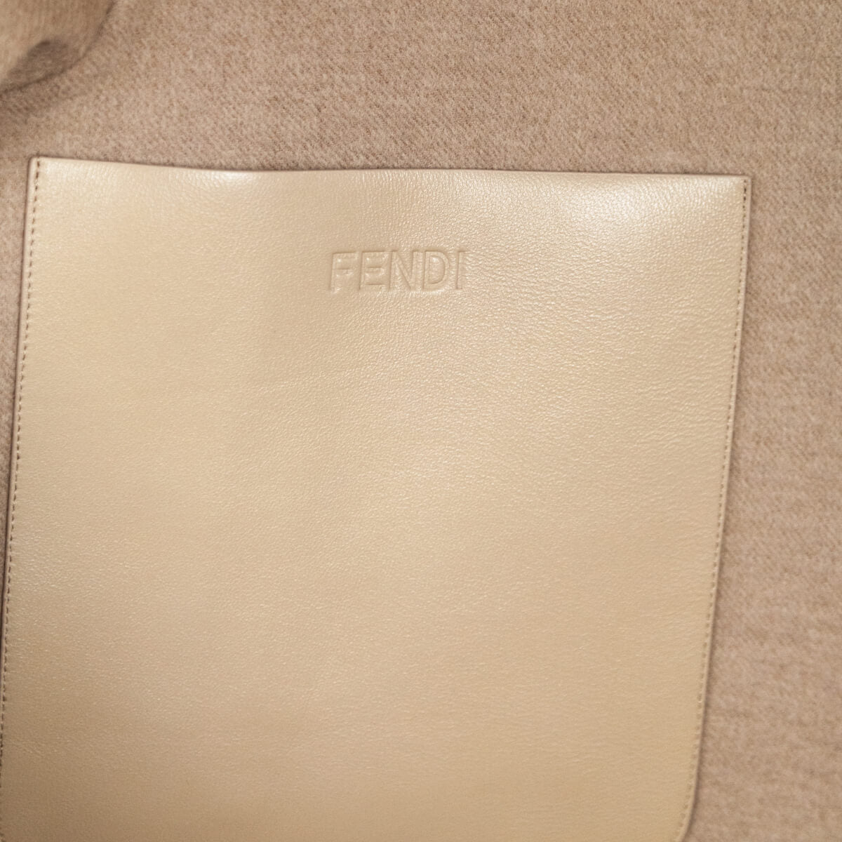 Fendi Beige Wool Reversible Jacket Size XS | IT 36 - Love that Bag etc - Preowned Authentic Designer Handbags & Preloved Fashions