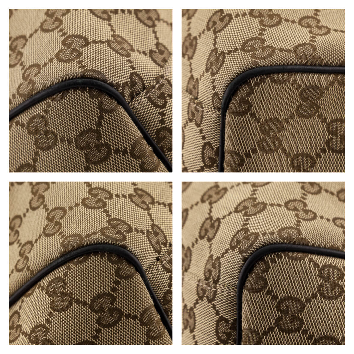 Gucci Beige GG Monogram Canvas Shoulder Bag - Love that Bag etc - Preowned Authentic Designer Handbags & Preloved Fashions