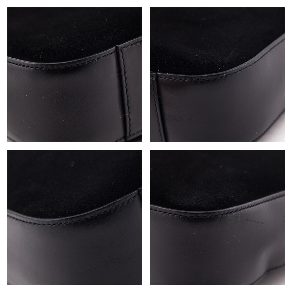Gucci Black Suede & Leather Small Hobo - Love that Bag etc - Preowned Authentic Designer Handbags & Preloved Fashions