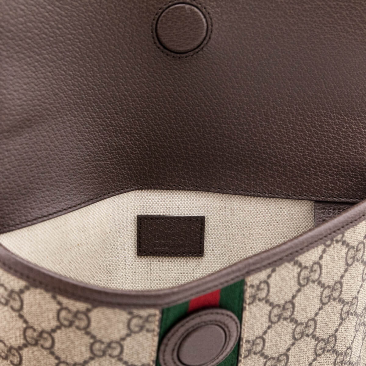 Gucci Brown GG Supreme Neo-Vintage Belt Bag - Love that Bag etc - Preowned Authentic Designer Handbags & Preloved Fashions