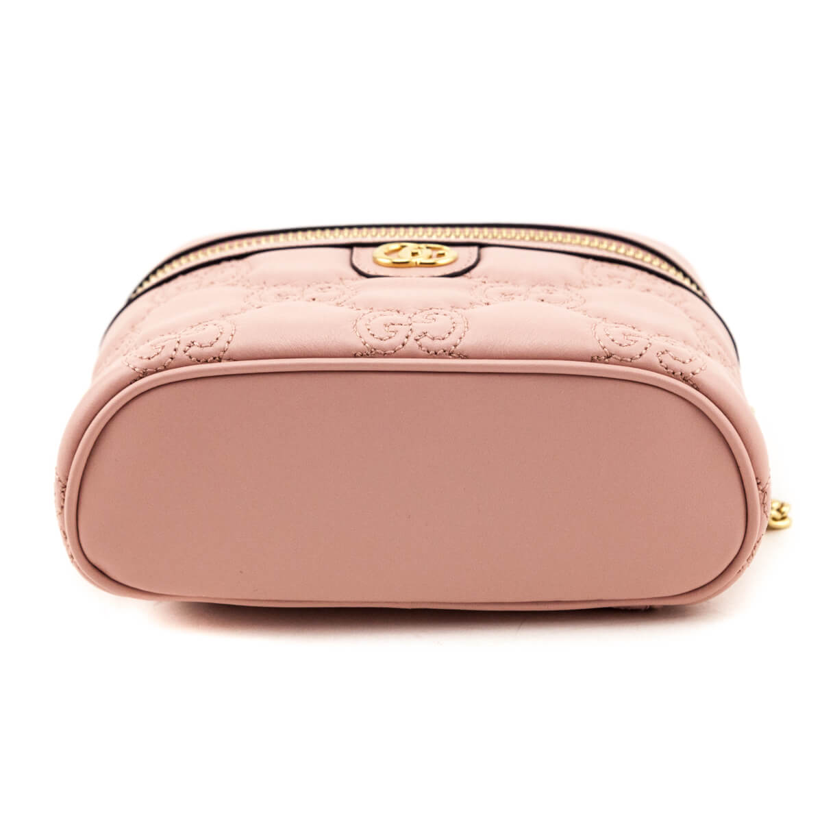 Gucci Light Pink GG Matelasse Calfskin Mini Top Handle Bag - Love that Bag etc - Preowned Authentic Designer Handbags & Preloved Fashions