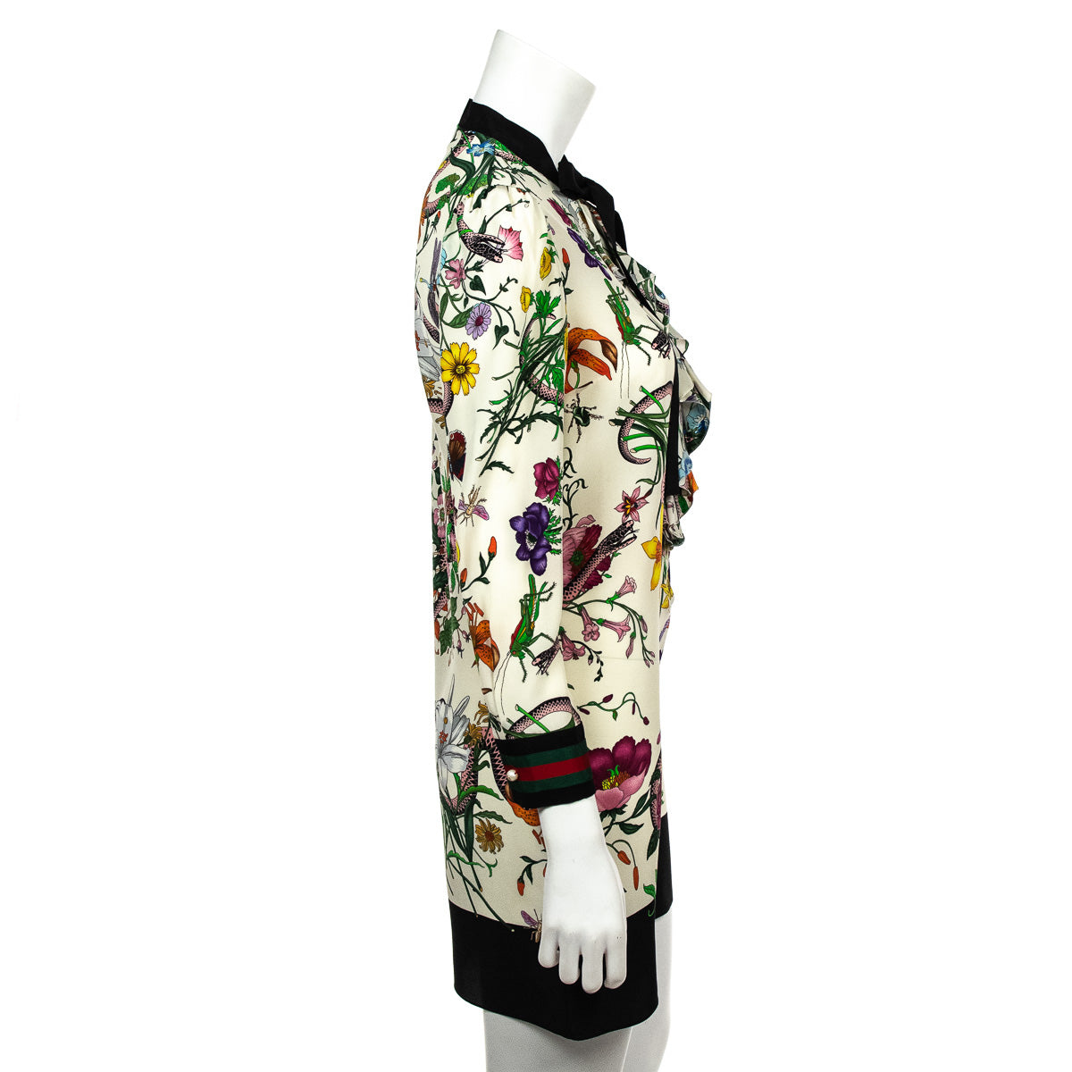 Gucci Multicolor Flora Silk Dress Size XS | IT 40 - Love that Bag etc - Preowned Authentic Designer Handbags & Preloved Fashions