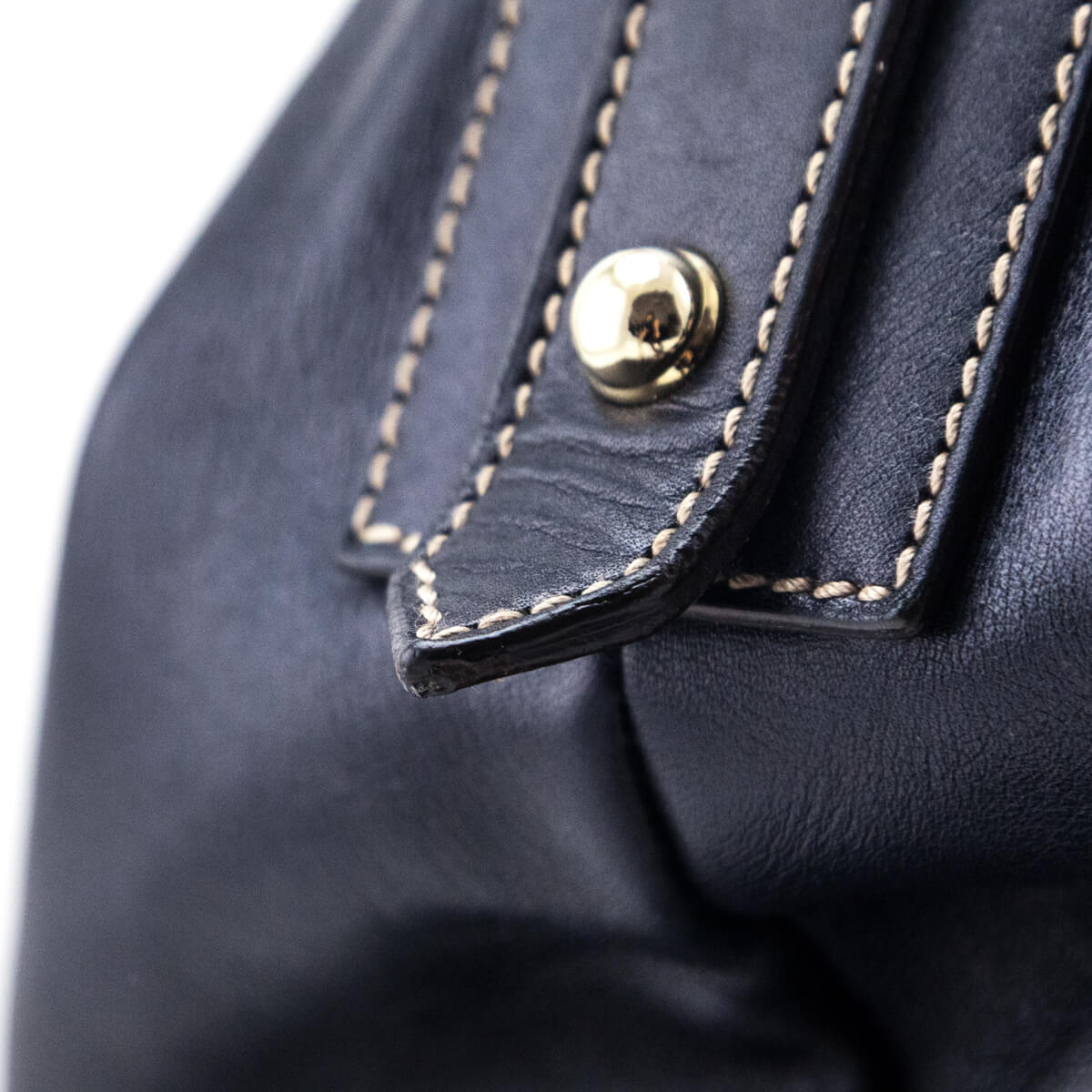 Gucci Navy Horsebit Large Hobo - Love that Bag etc - Preowned Authentic Designer Handbags & Preloved Fashions