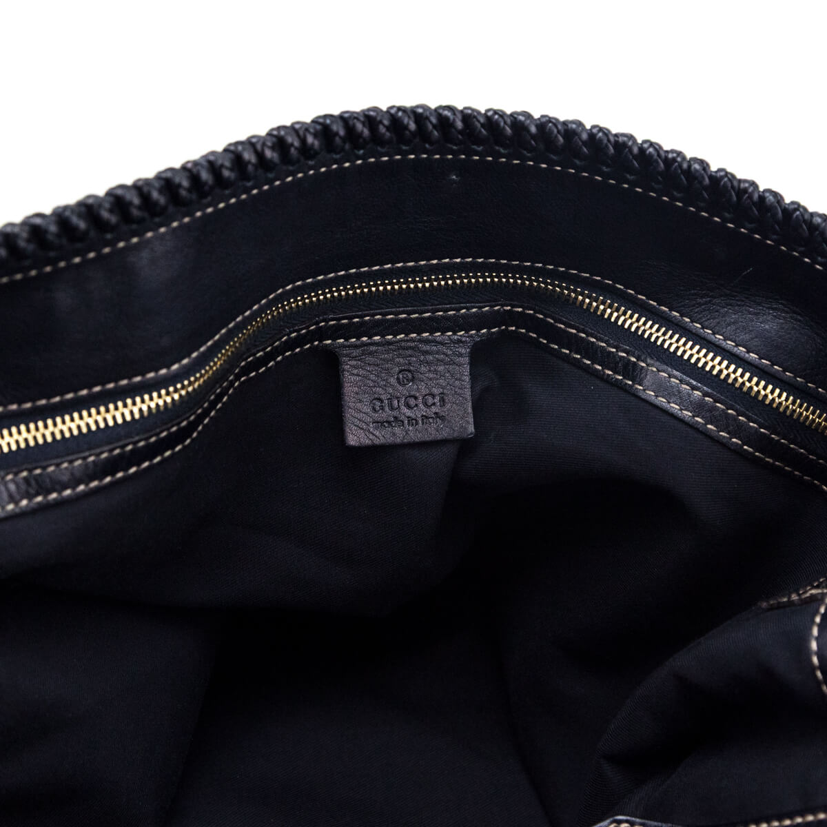 Gucci Navy Horsebit Large Hobo - Love that Bag etc - Preowned Authentic Designer Handbags & Preloved Fashions