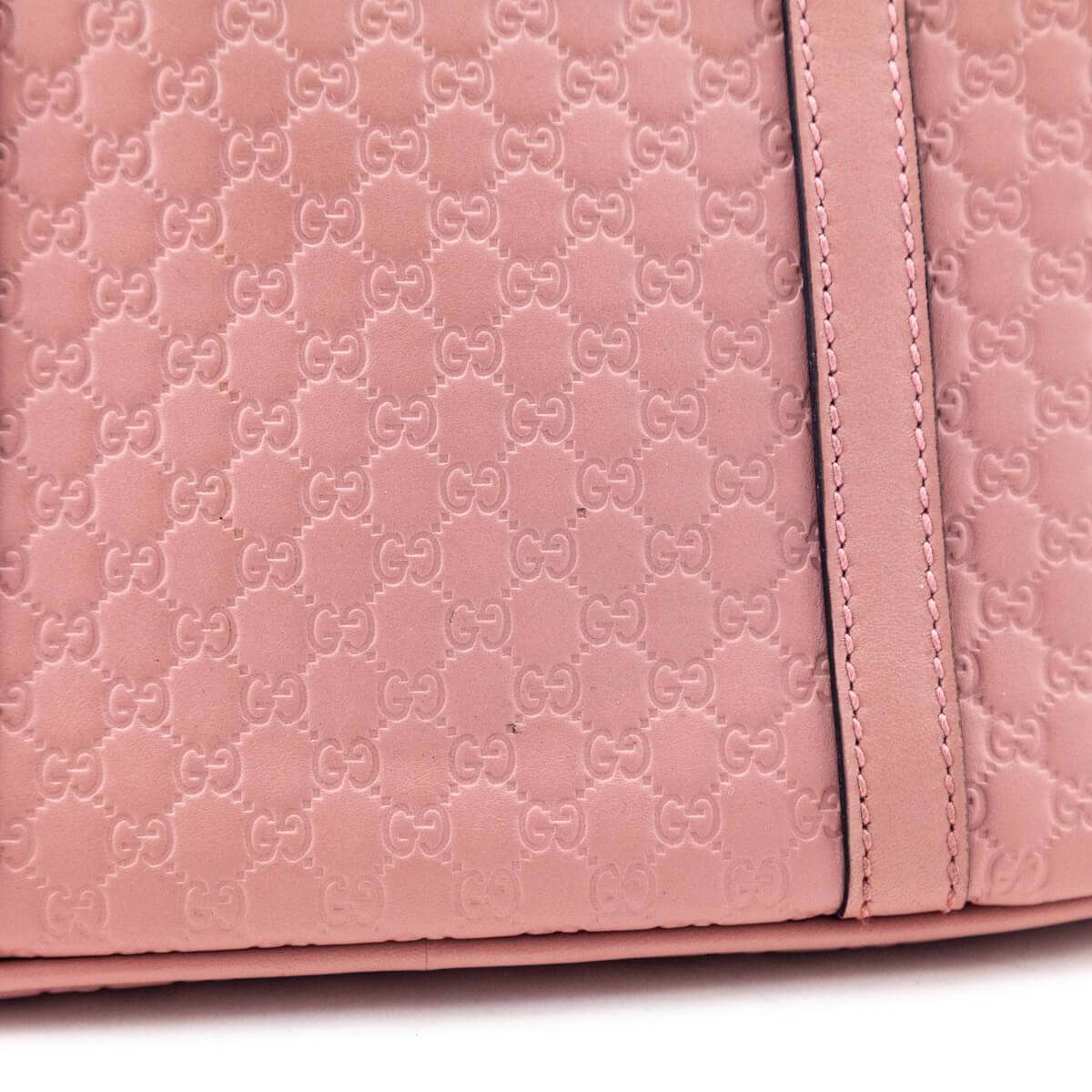 Gucci Pink Guccissima Mini Dome Bag - Love that Bag etc - Preowned Authentic Designer Handbags & Preloved Fashions