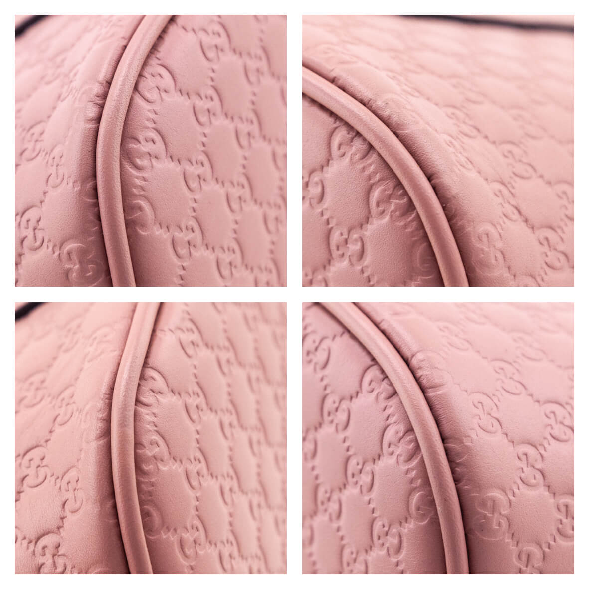 Gucci Pink Guccissima Mini Dome Bag - Love that Bag etc - Preowned Authentic Designer Handbags & Preloved Fashions