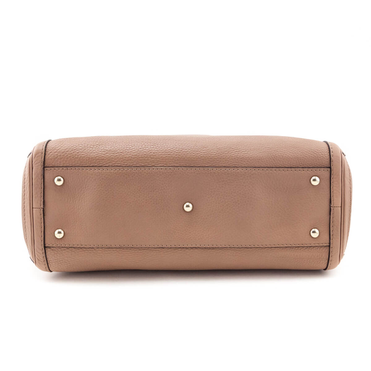 Gucci Rose Beige Pebbled Calfskin Medium Bella Tote - Love that Bag etc - Preowned Authentic Designer Handbags & Preloved Fashions