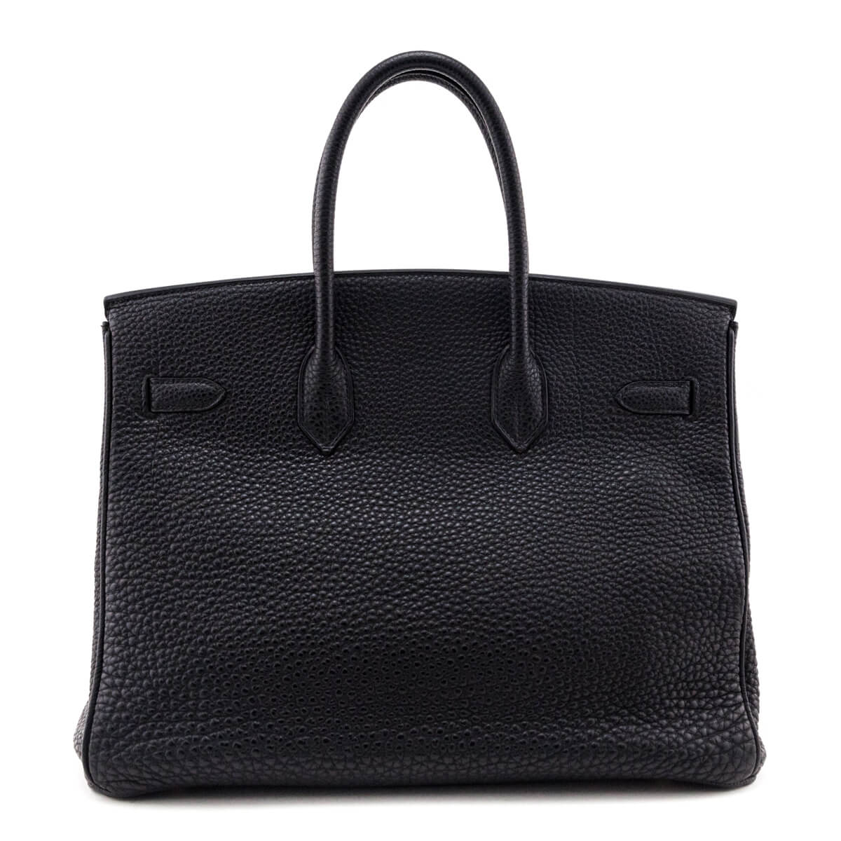 Hermes Black Fjord Birkin 35 - Love that Bag etc - Preowned Authentic Designer Handbags & Preloved Fashions