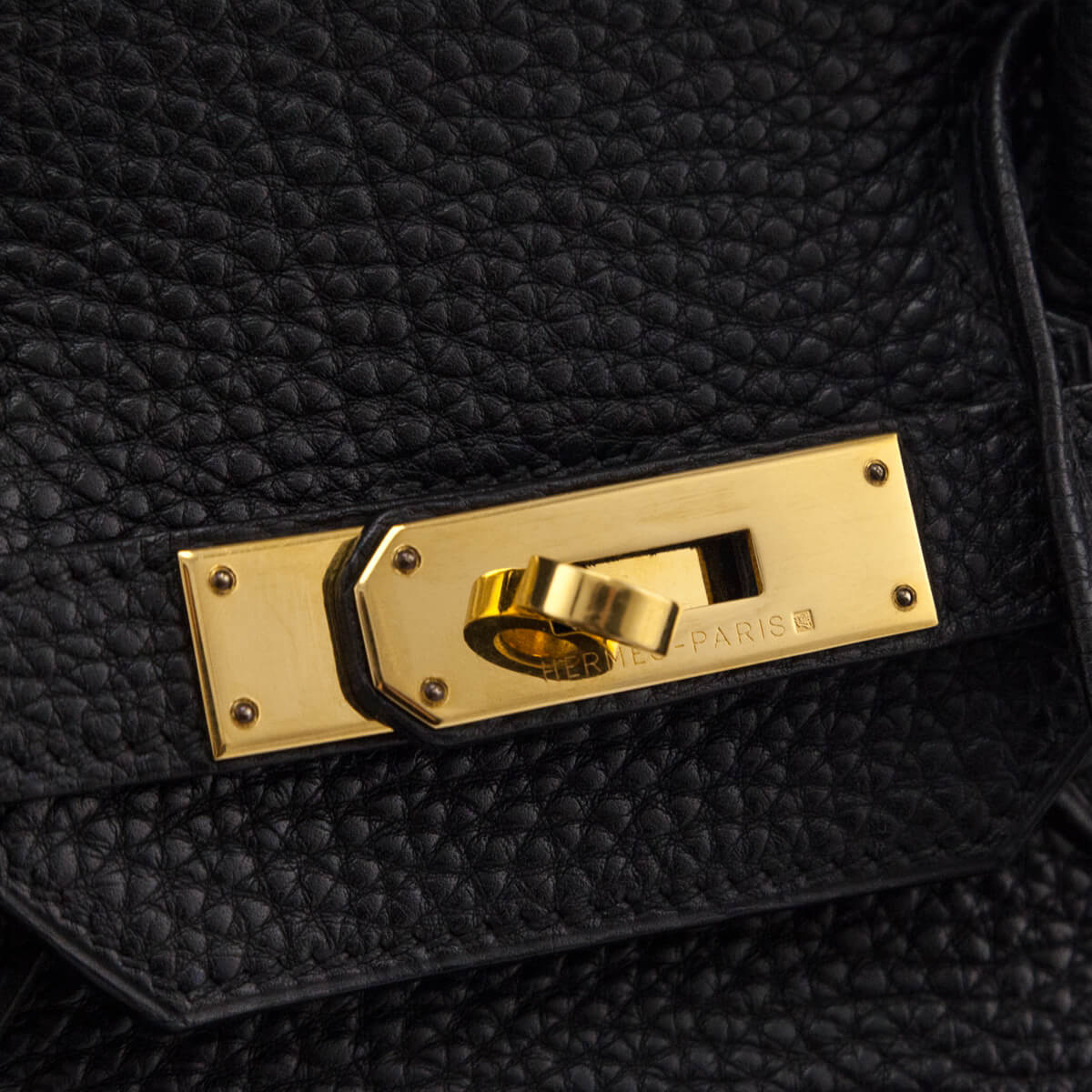 Hermes Black Fjord Birkin 35 - Love that Bag etc - Preowned Authentic Designer Handbags & Preloved Fashions