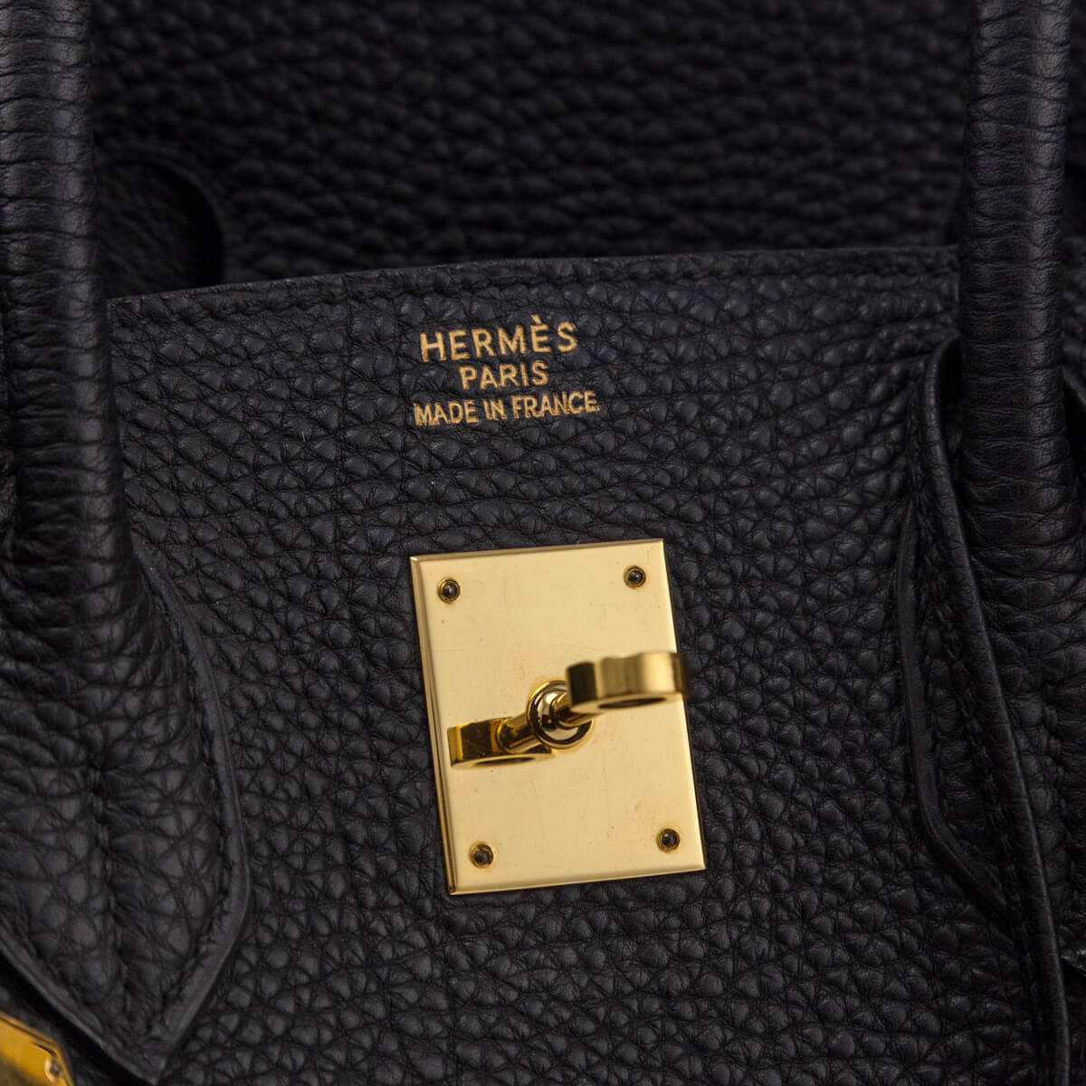 Hermes Black Fjord Birkin 35 - Love that Bag etc - Preowned Authentic Designer Handbags & Preloved Fashions