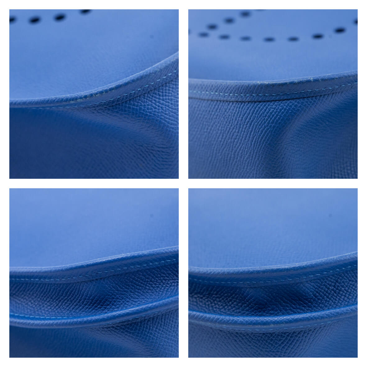 Hermes Bleu Mykonos Epsom Evelyne III GM 33 - Love that Bag etc - Preowned Authentic Designer Handbags & Preloved Fashions