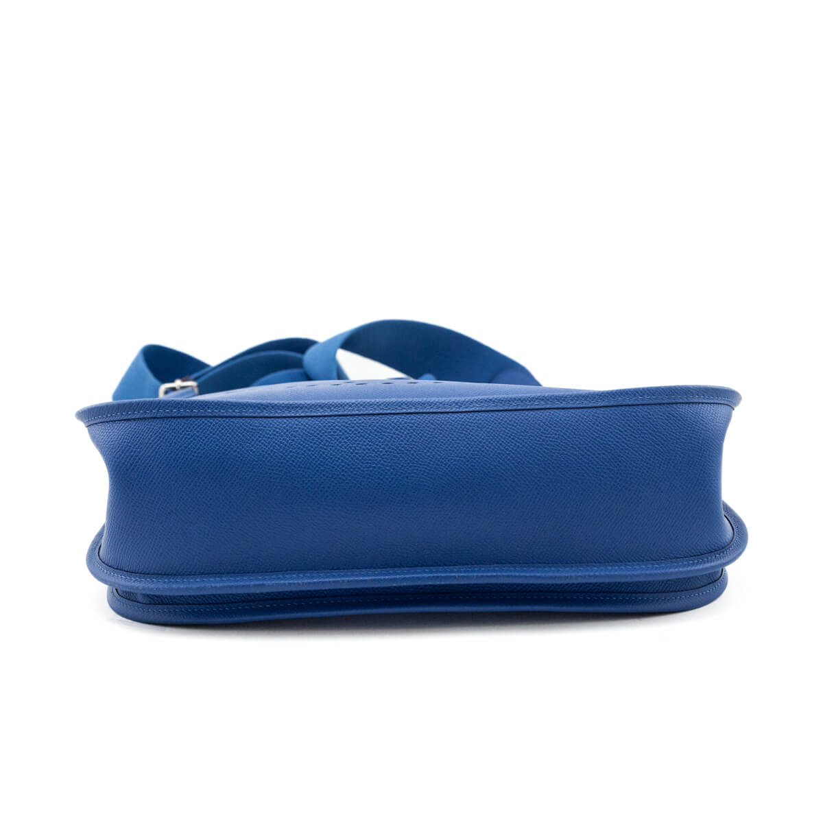 Hermes Bleu Mykonos Epsom Evelyne III GM 33 - Love that Bag etc - Preowned Authentic Designer Handbags & Preloved Fashions